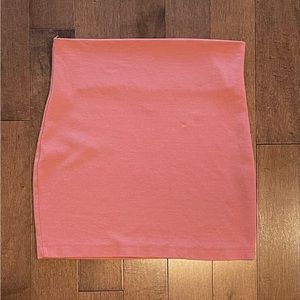 Windsor / Dark Salmon Pull-On Mini Skirt